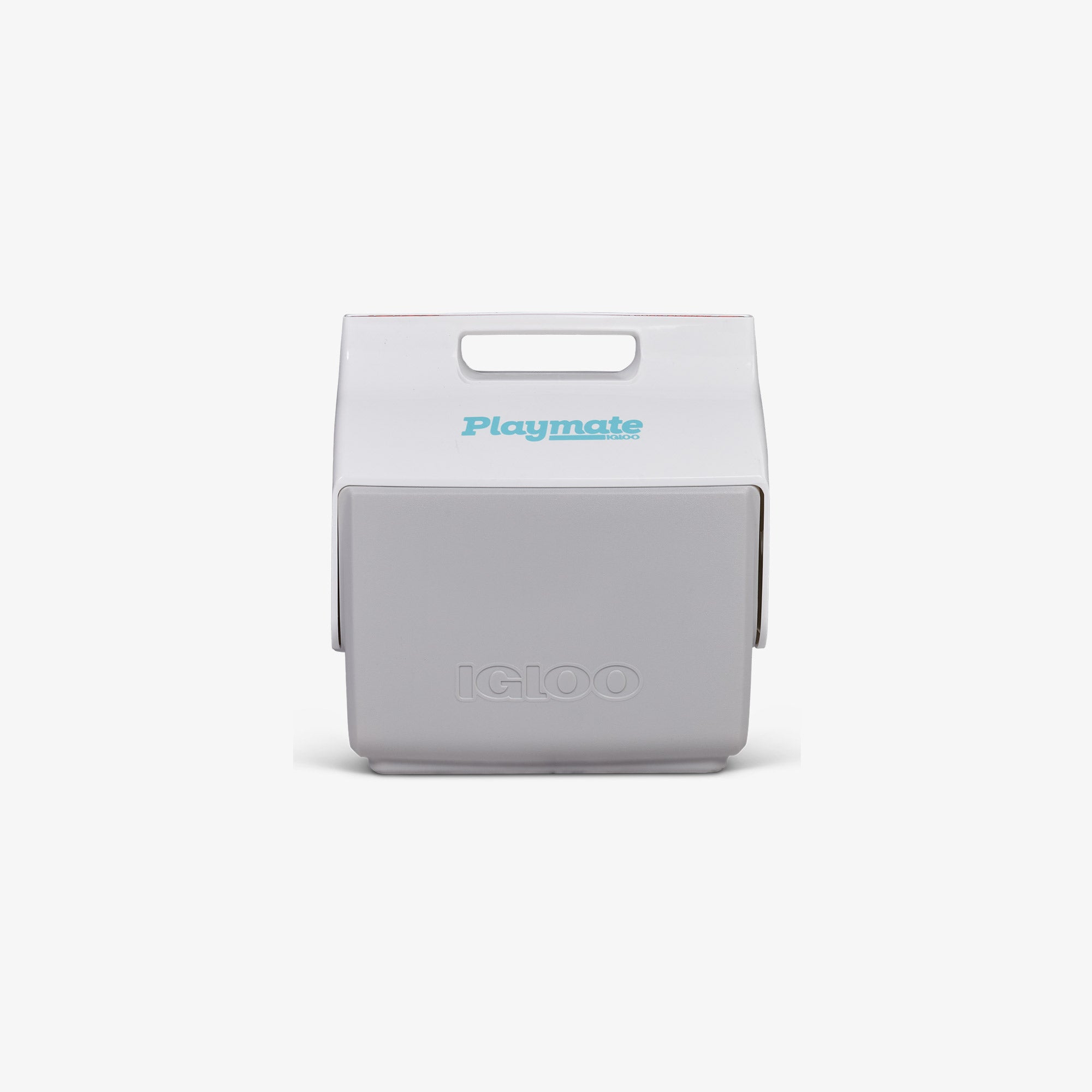 Retro Little Playmate 7 Qt Cooler G7 - Gray/Aqua - Product View