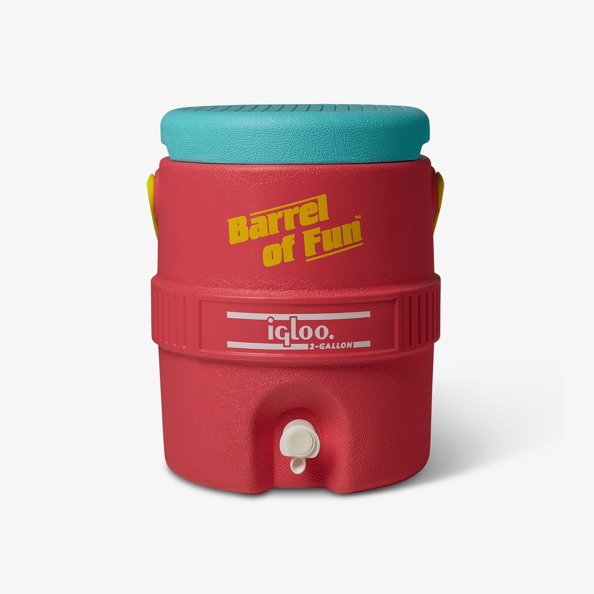 Retro Barrel of Fun 2 Gallon Jug I4 - Watermelon - Front View