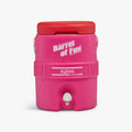 Retro Barrel of Fun 2 Gallon Jug I4 - Tutti Frutti - Front View