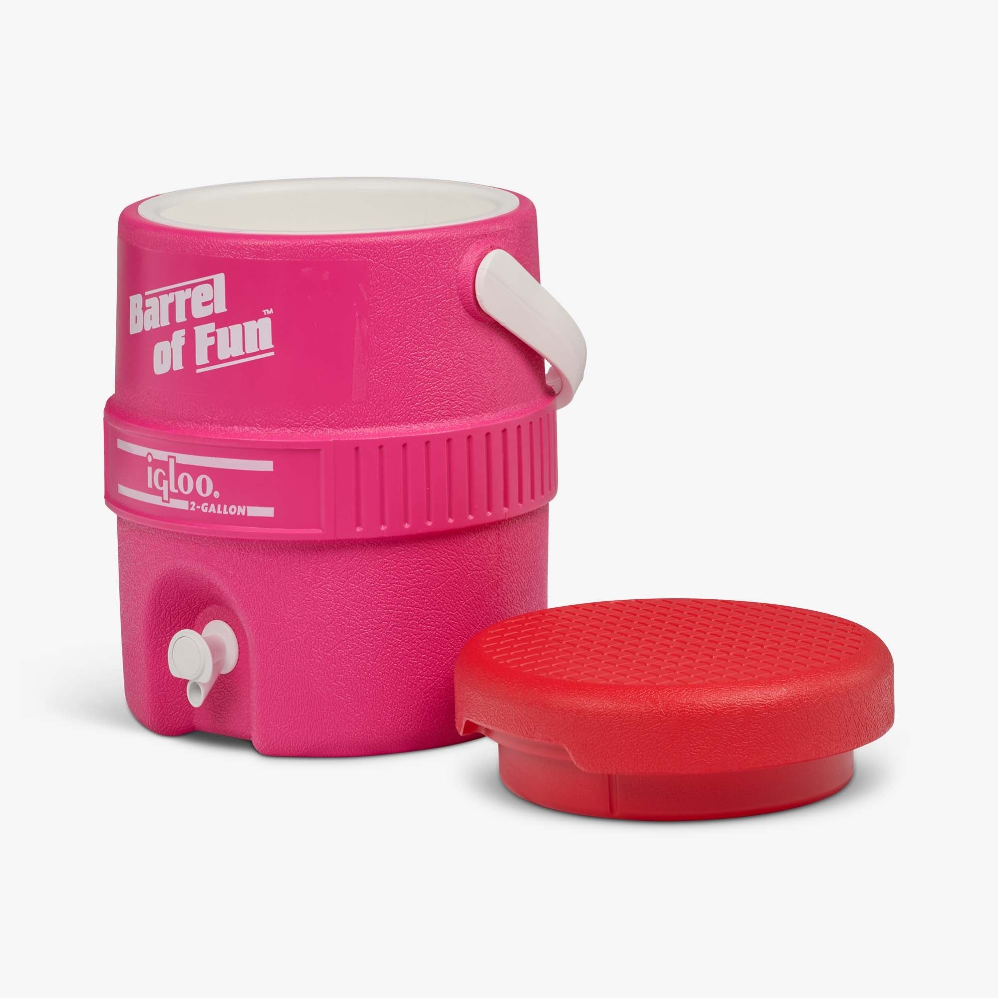 Retro Barrel of Fun 2 Gallon Jug I4 - Tutti Frutti - Open View