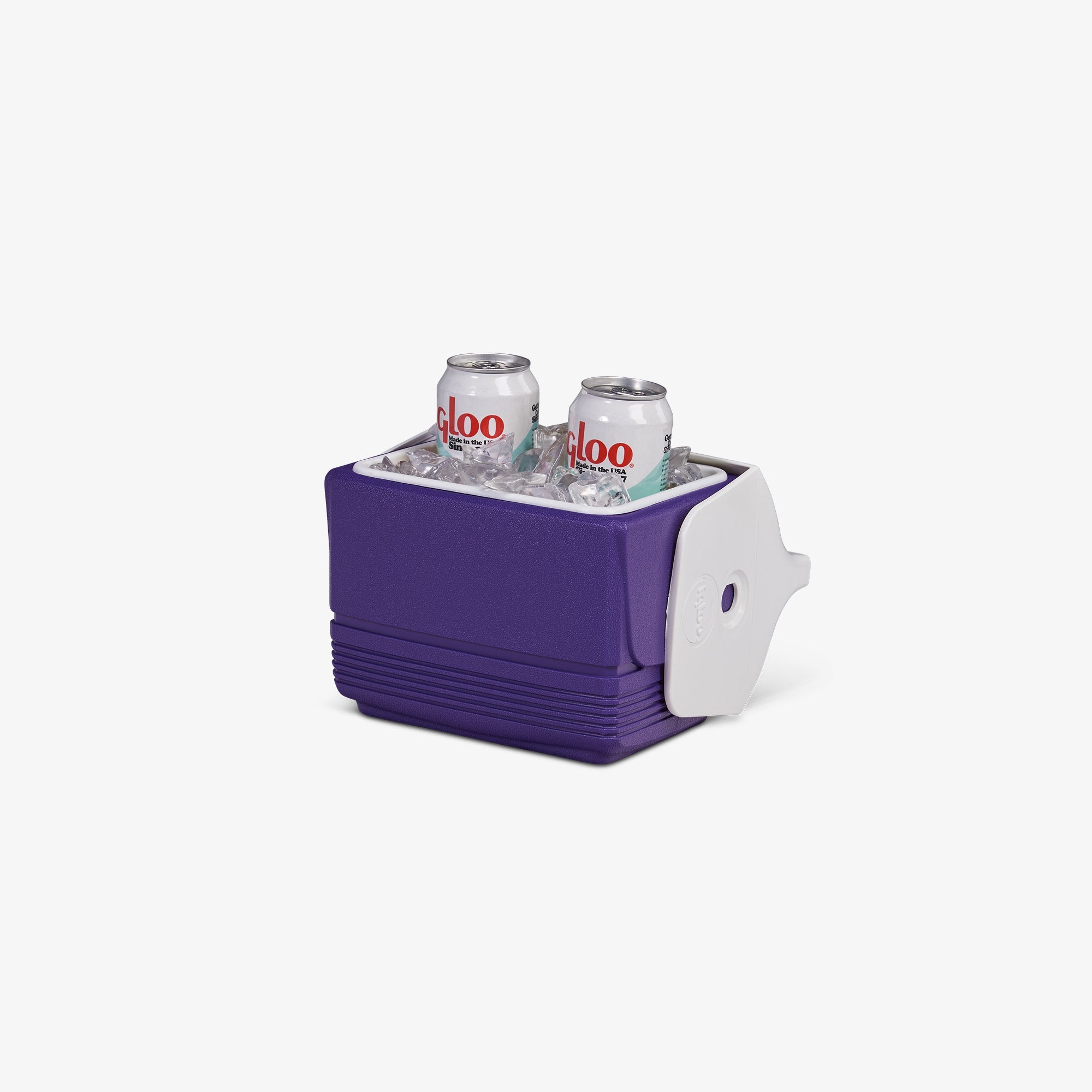 Retro Playmate Mini 4 Qt Cooler O1 - Purple - Product View