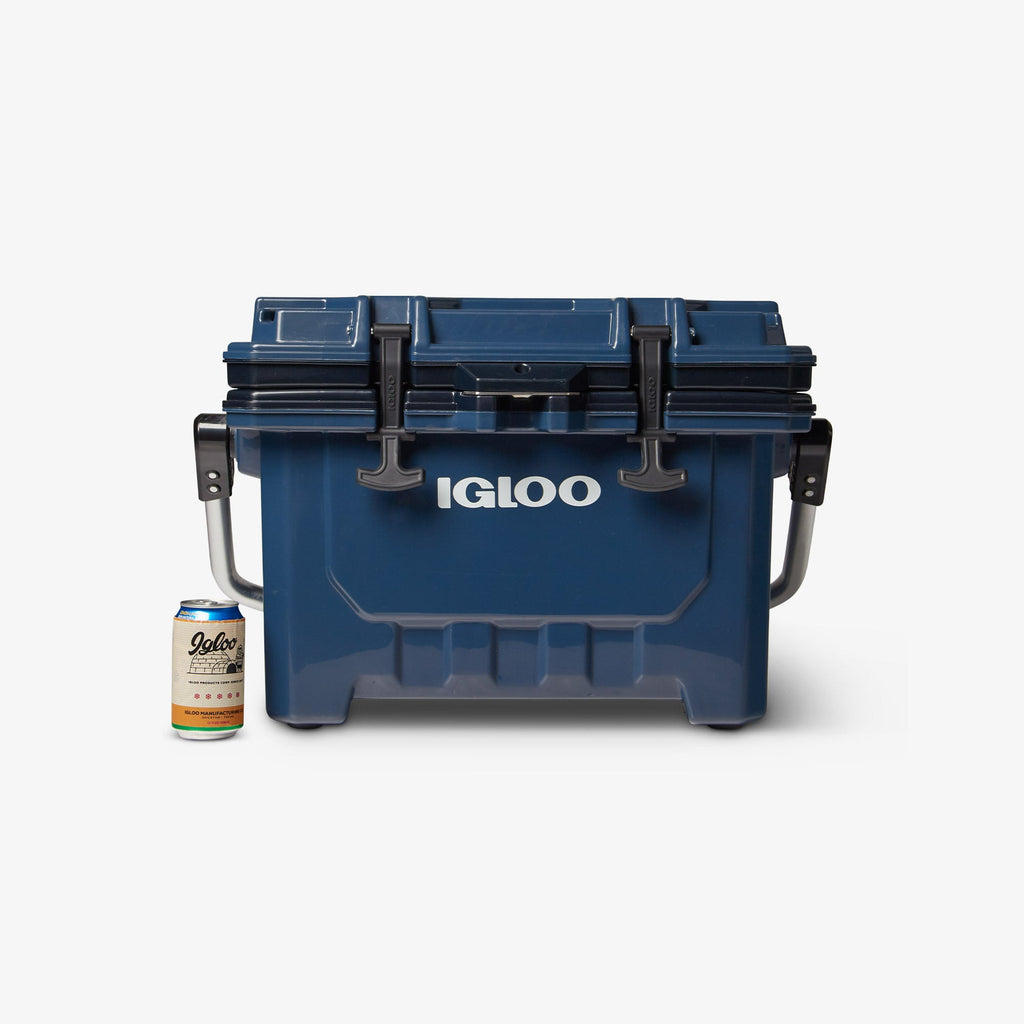 IMX 24 Qt Cooler S4 - Rugged Blue - Size View