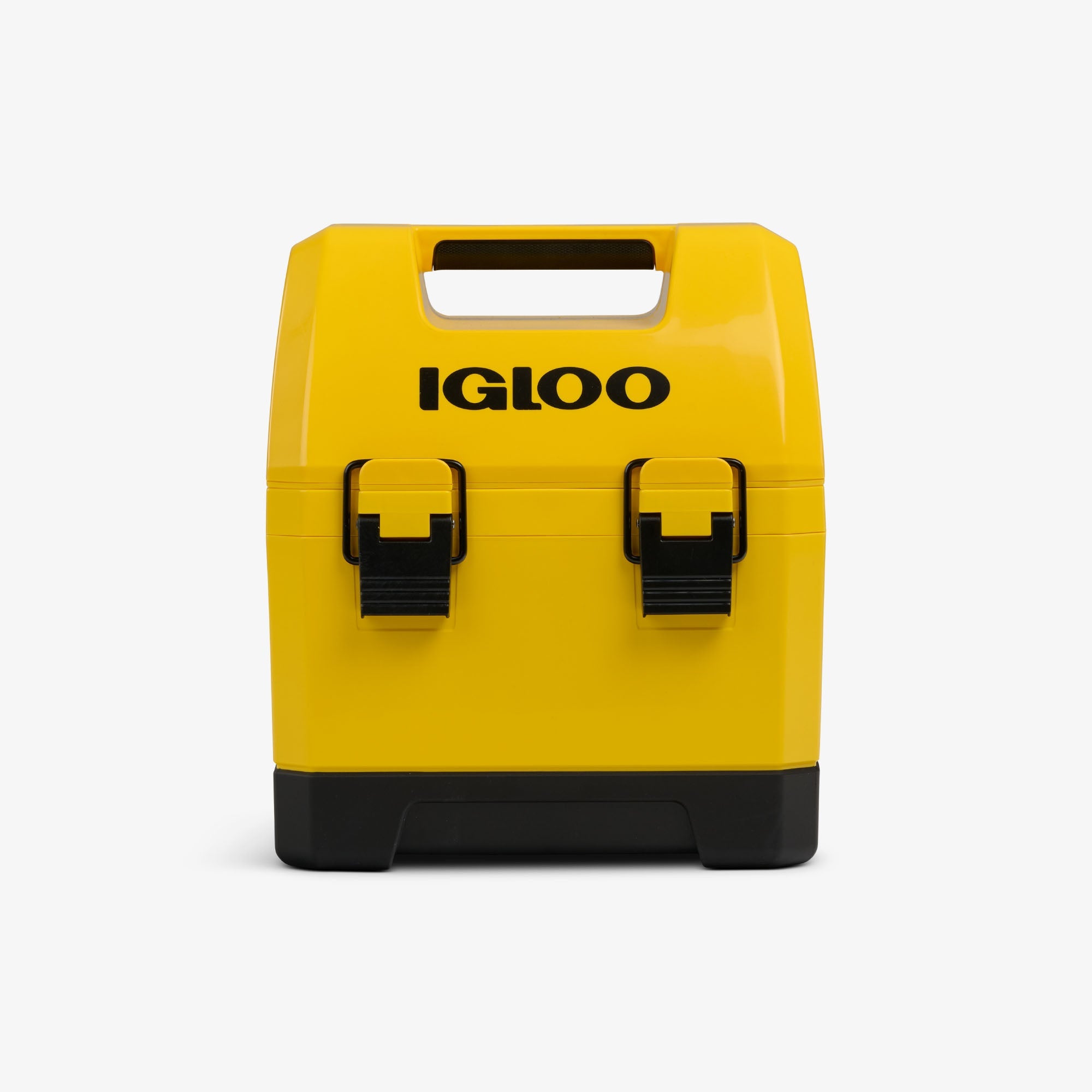 Gripper CoolBox 10 Qt Cooler K3 - Industrial Yellow - Front View