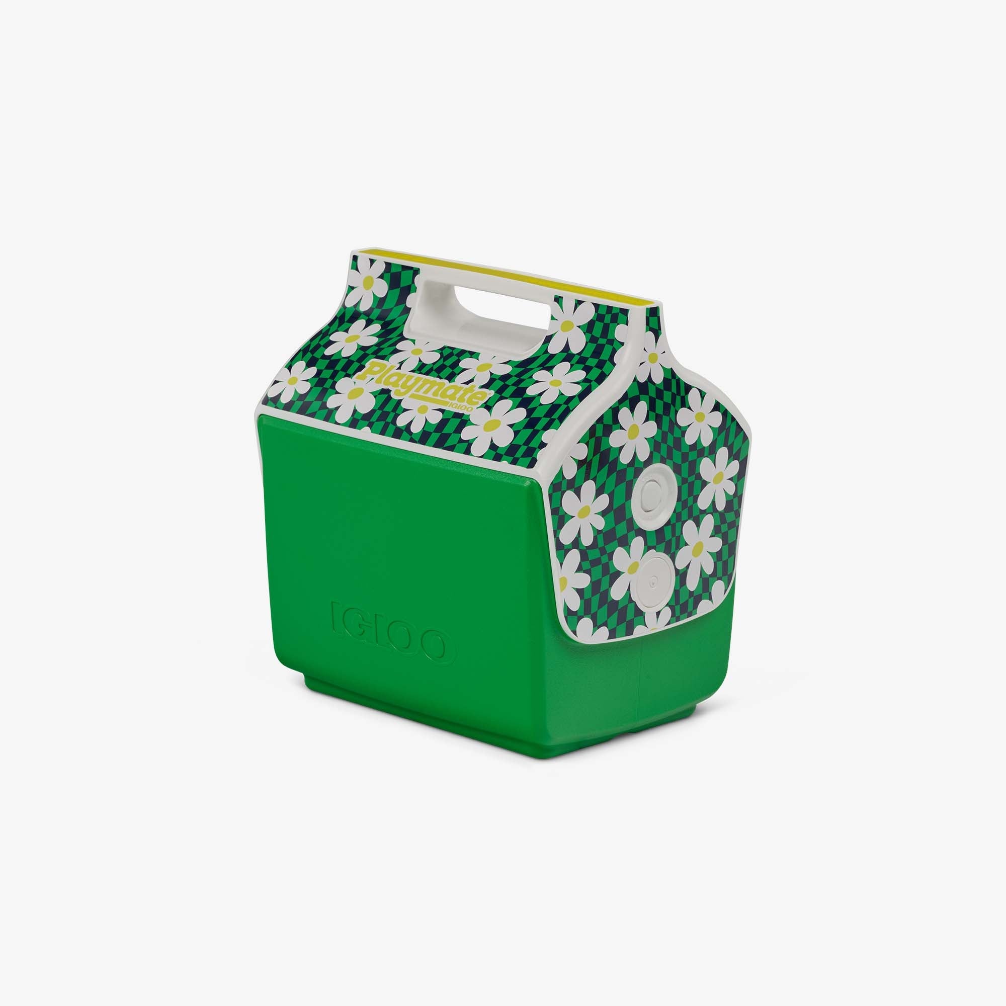 Retro Little Playmate 7 Qt Cooler G7 - Psychedelic Daisy - Product View