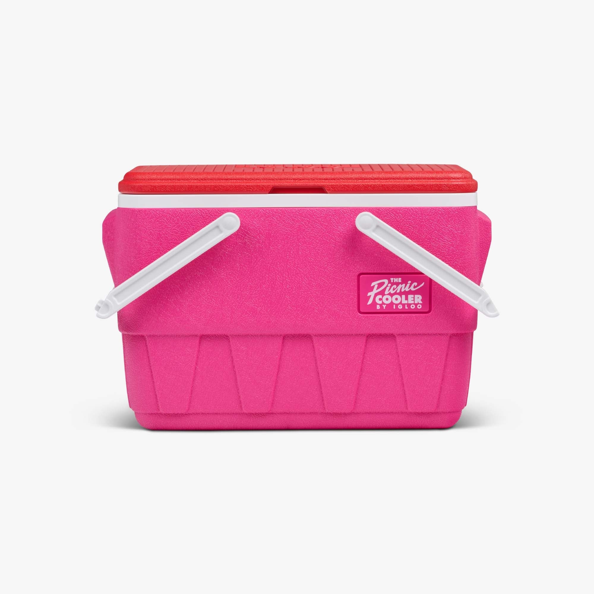 Retro Picnic Basket 25 Qt Cooler E5 - Tutti Frutti - Strap View
