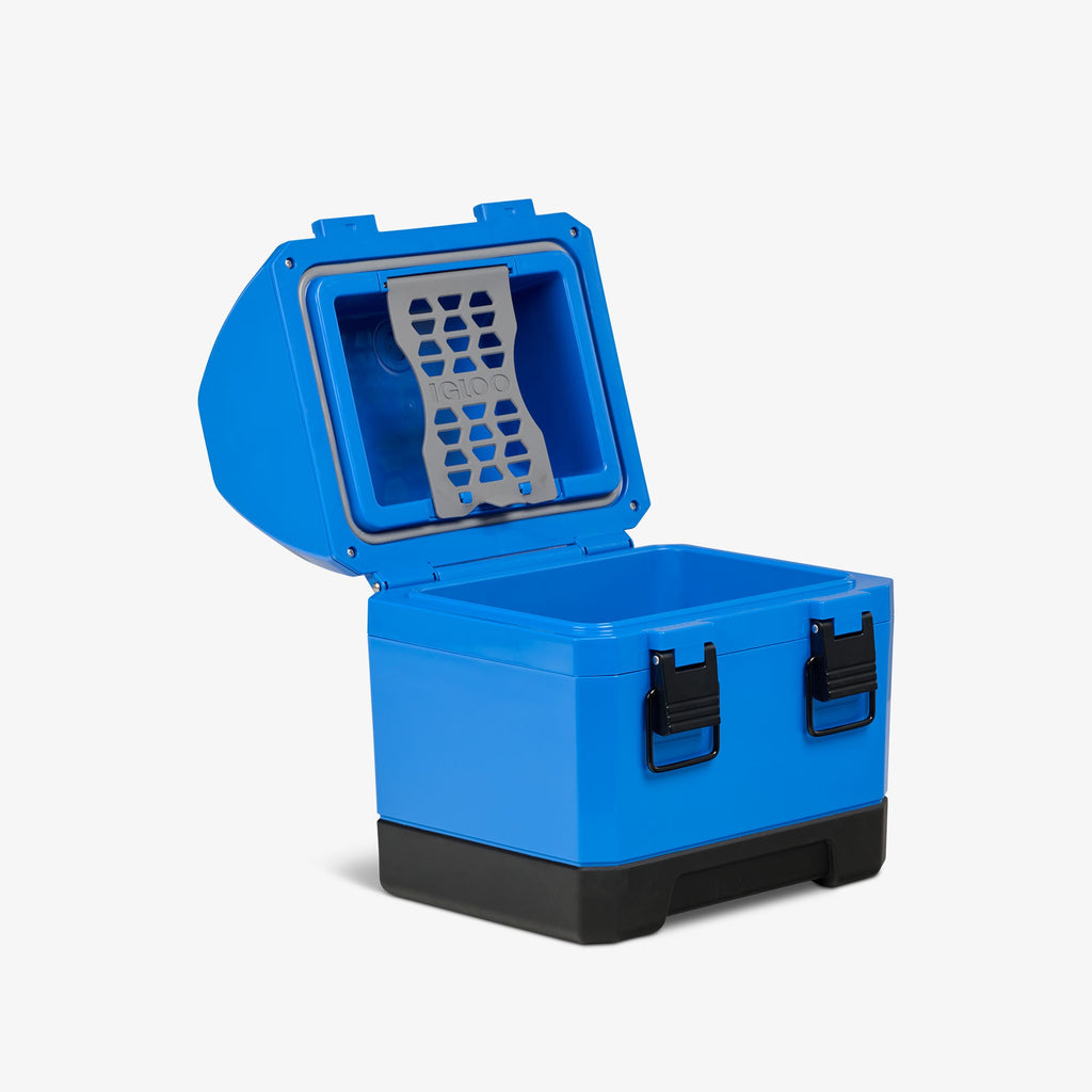 Gripper CoolBox 10 Qt Cooler K3 - Sneaky Blue - Open View
