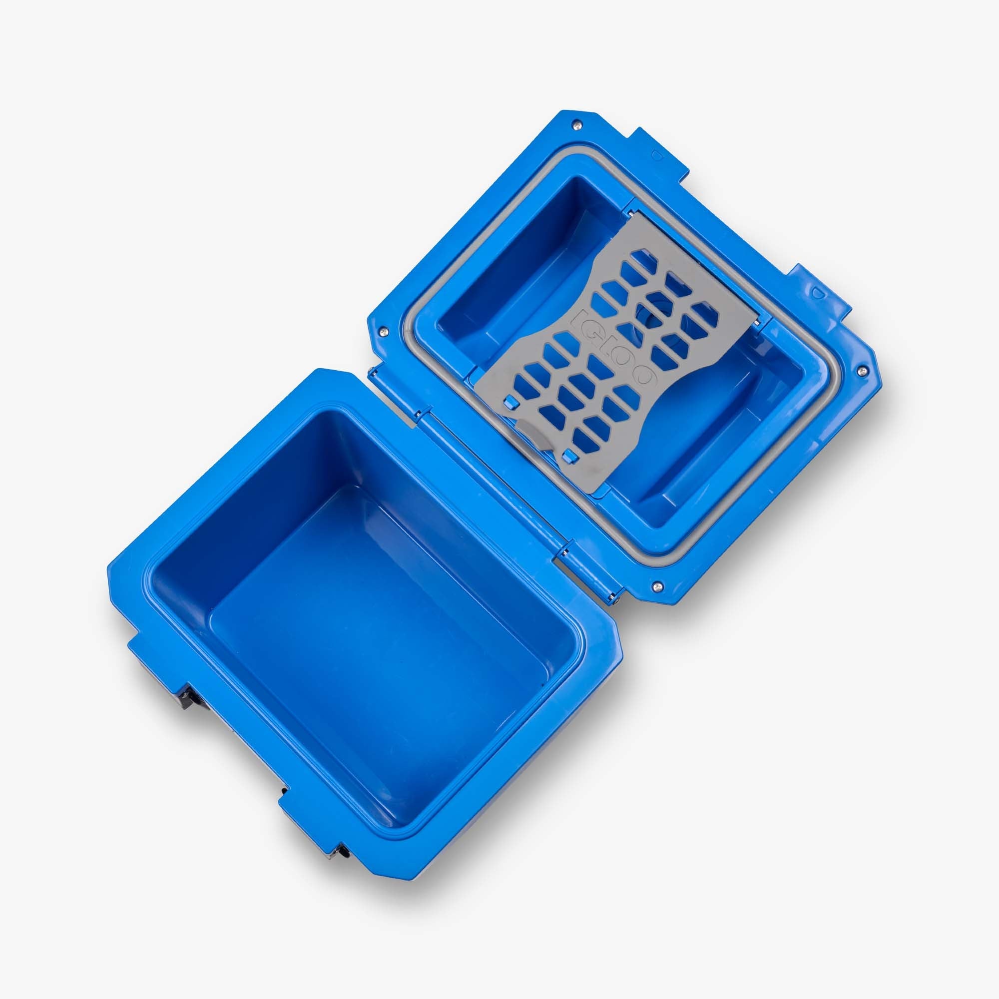 Gripper CoolBox 10 Qt Cooler K3 - Sneaky Blue - Open View