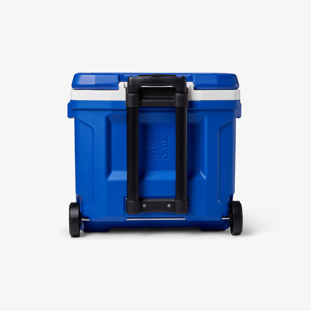 Profile II 28 Qt Roller Cooler W0 - Majestic Blue - Back View