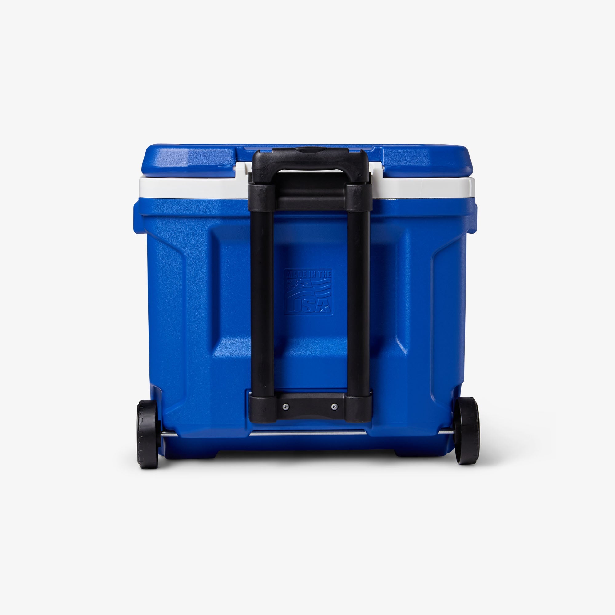 Profile II 28 Qt Roller Cooler W0 - Majestic Blue - Back View