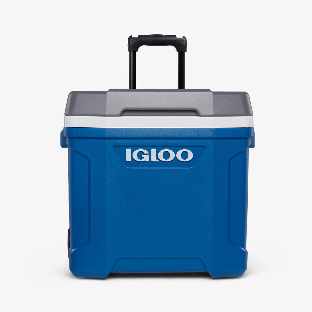 Latitude 30 Qt Roller Cooler N8 - Blue - Strap View