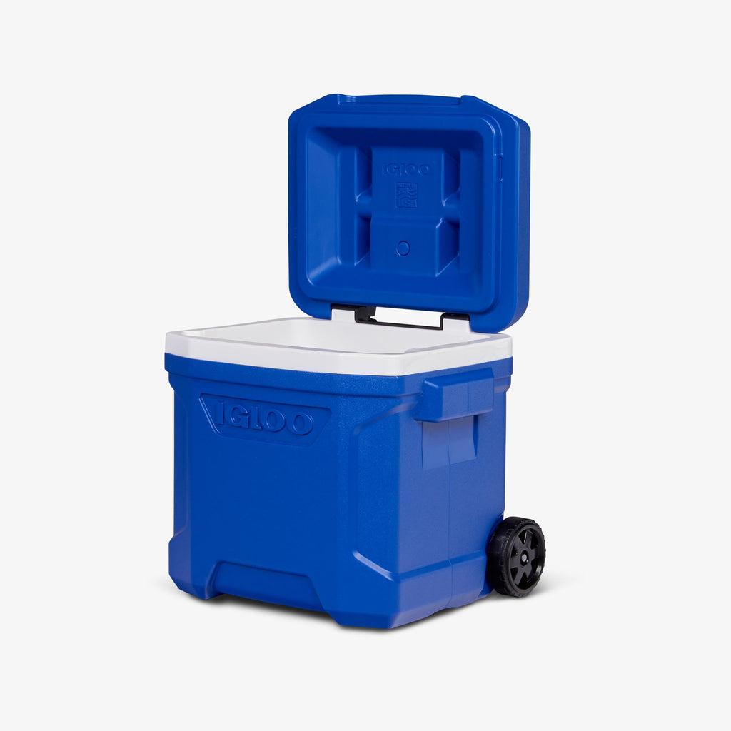 Profile II 16 Qt Roller Cooler T2 - Majestic Blue - Open View