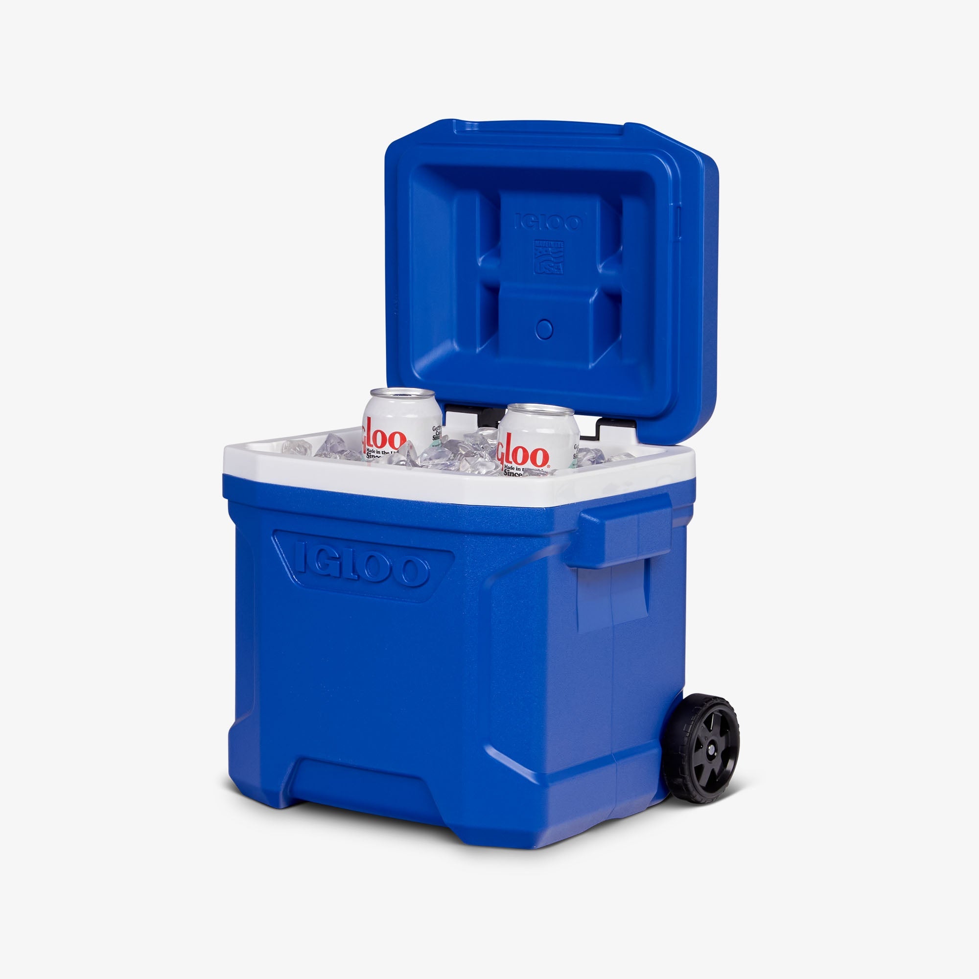 Profile II 16 Qt Roller Cooler T2 - Majestic Blue - Product View