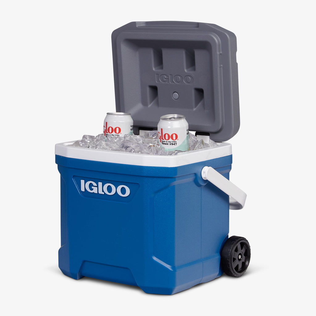 Latitude 16 Qt Roller Cooler C0 - Blue - Product View