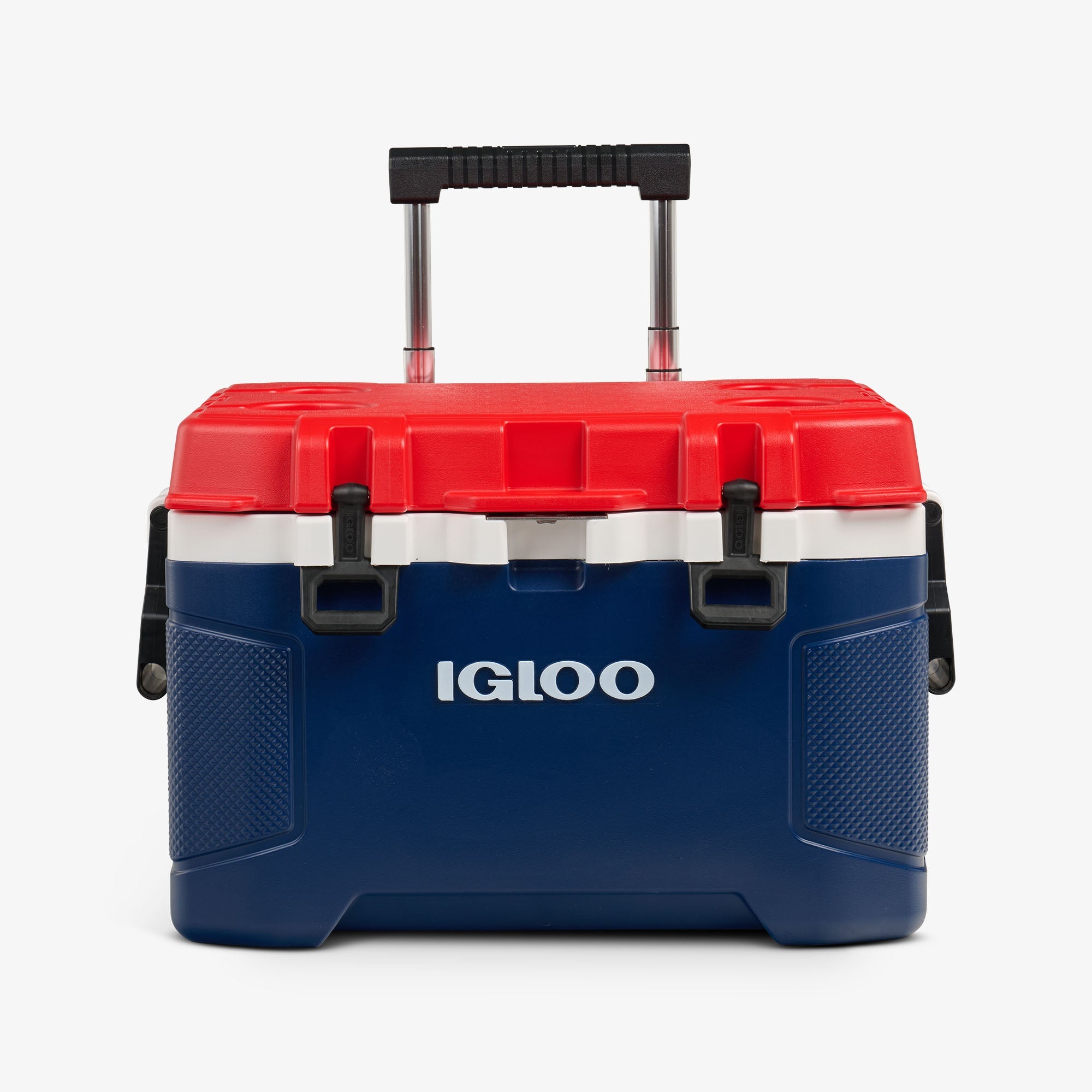 Trailmate® 52 Qt Roller Cooler P9 - Americana - Strap View