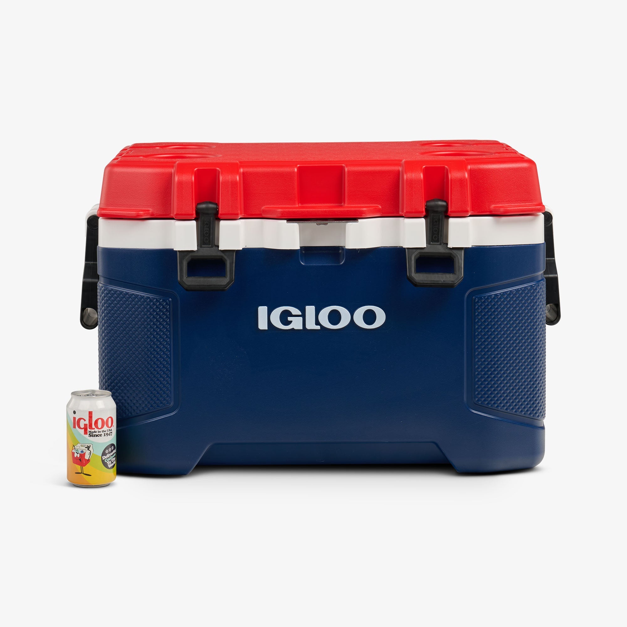 Trailmate® 52 Qt Roller Cooler P9 - Americana - Size View