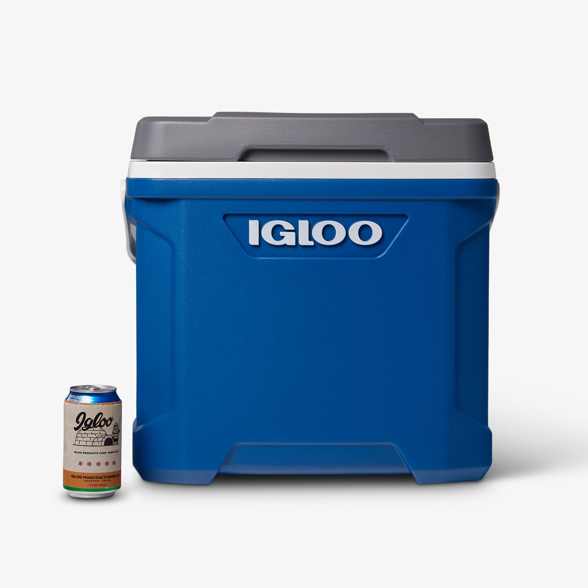 Latitude 30 Qt Cooler T3 - Blue - Size View