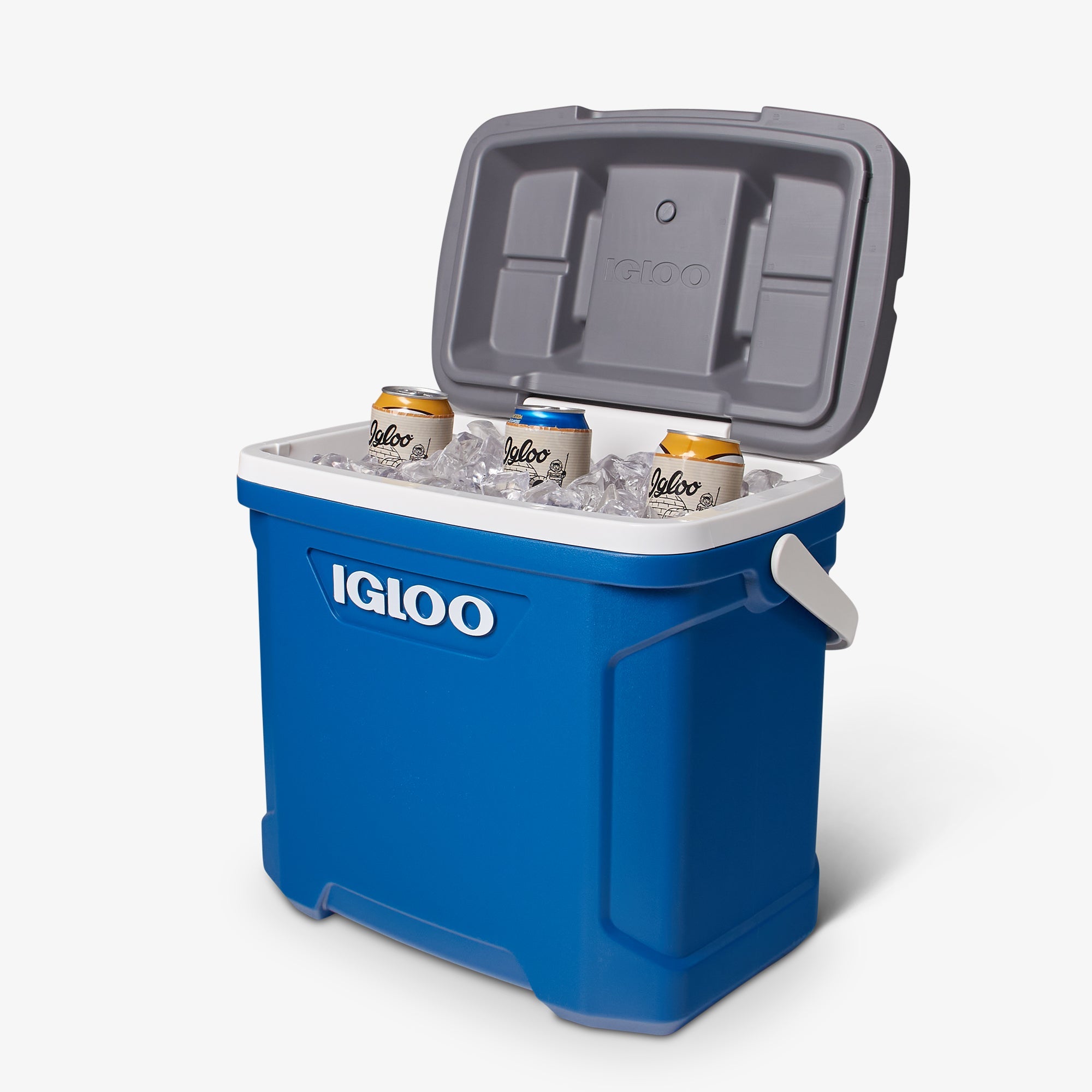 Latitude 30 Qt Cooler T3 - Blue - Product View