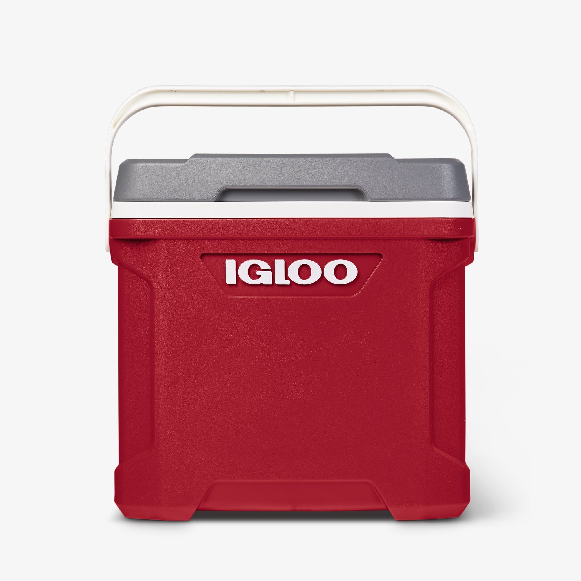 Latitude 30 Qt Cooler T3 - Red - Strap View
