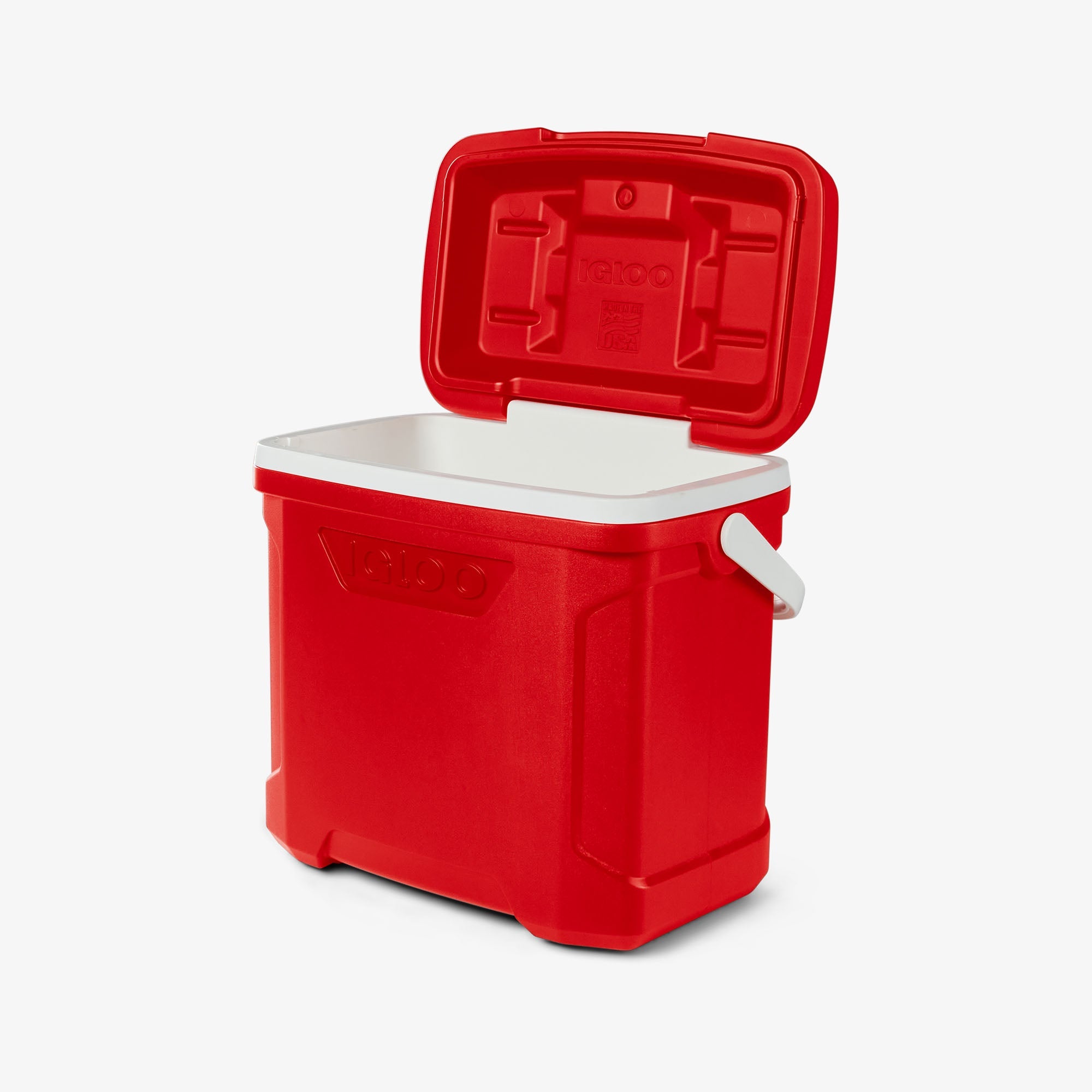 Profile II 30 Qt Cooler H7 - Red Star - Open View