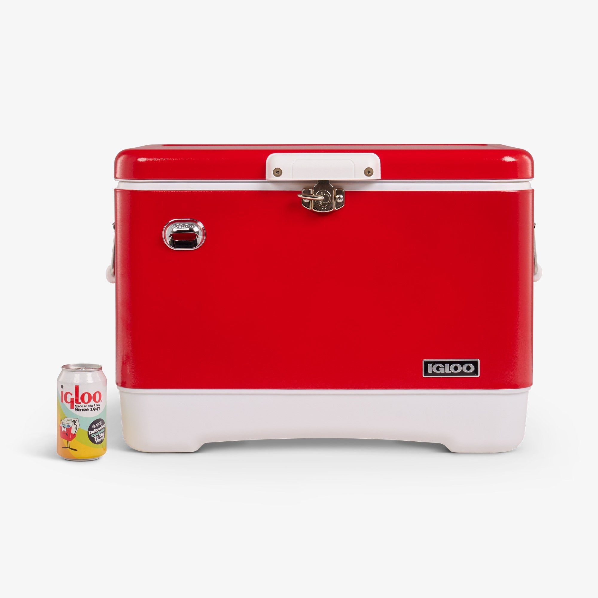 Legacy 54 Qt Cooler W7 - Red Star - Size View