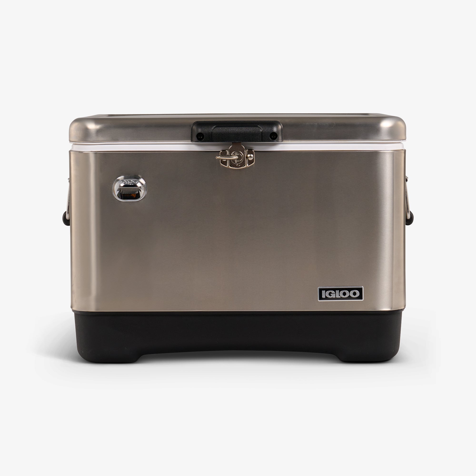 Legacy 54 Qt Cooler W7 - Stainless Steel - Front View