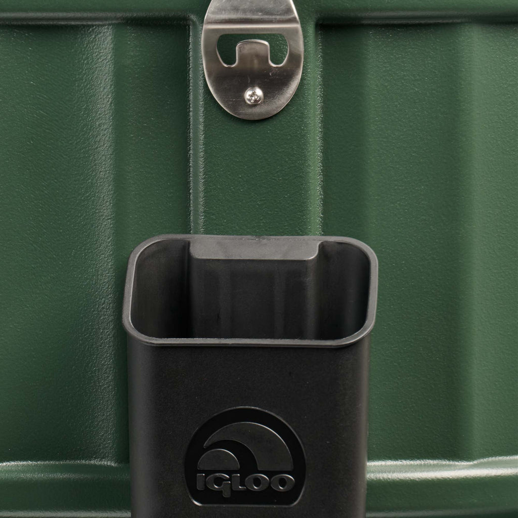 Party Bar 125 Qt Cooler E4 - Oil Green - Product View
