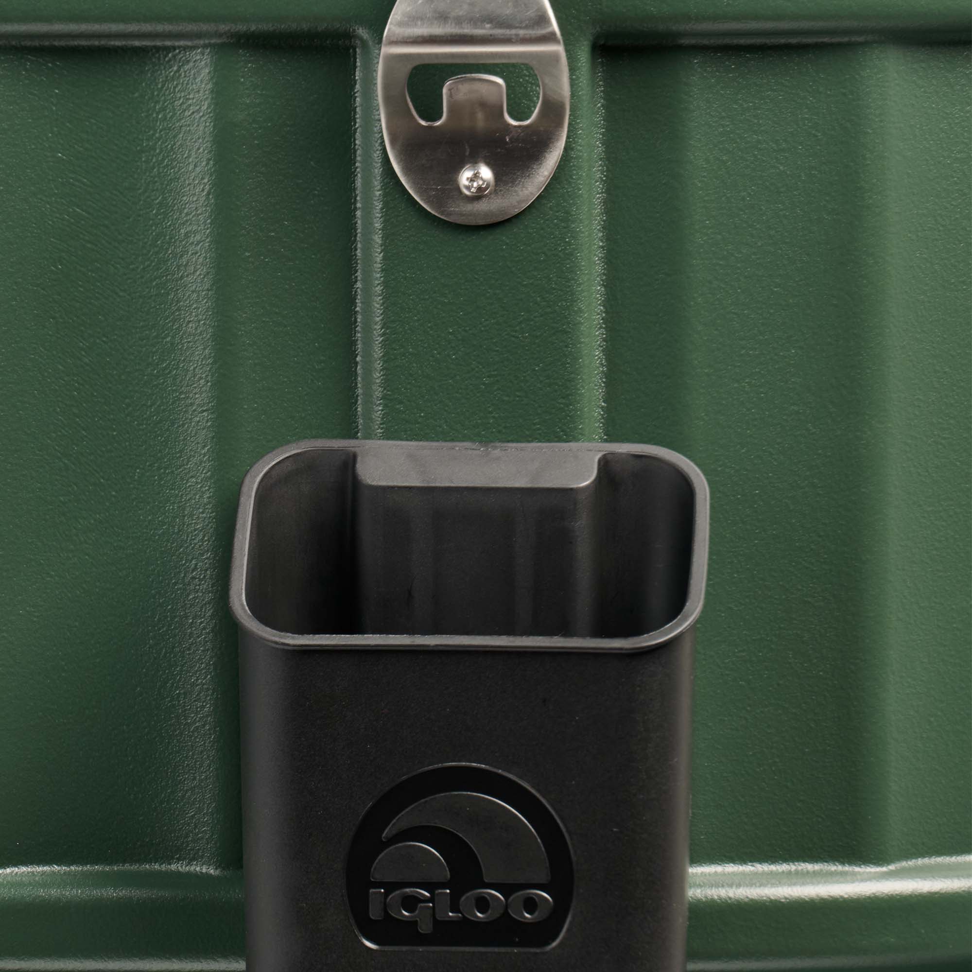 Party Bar 125 Qt Cooler E4 - Oil Green - Product View