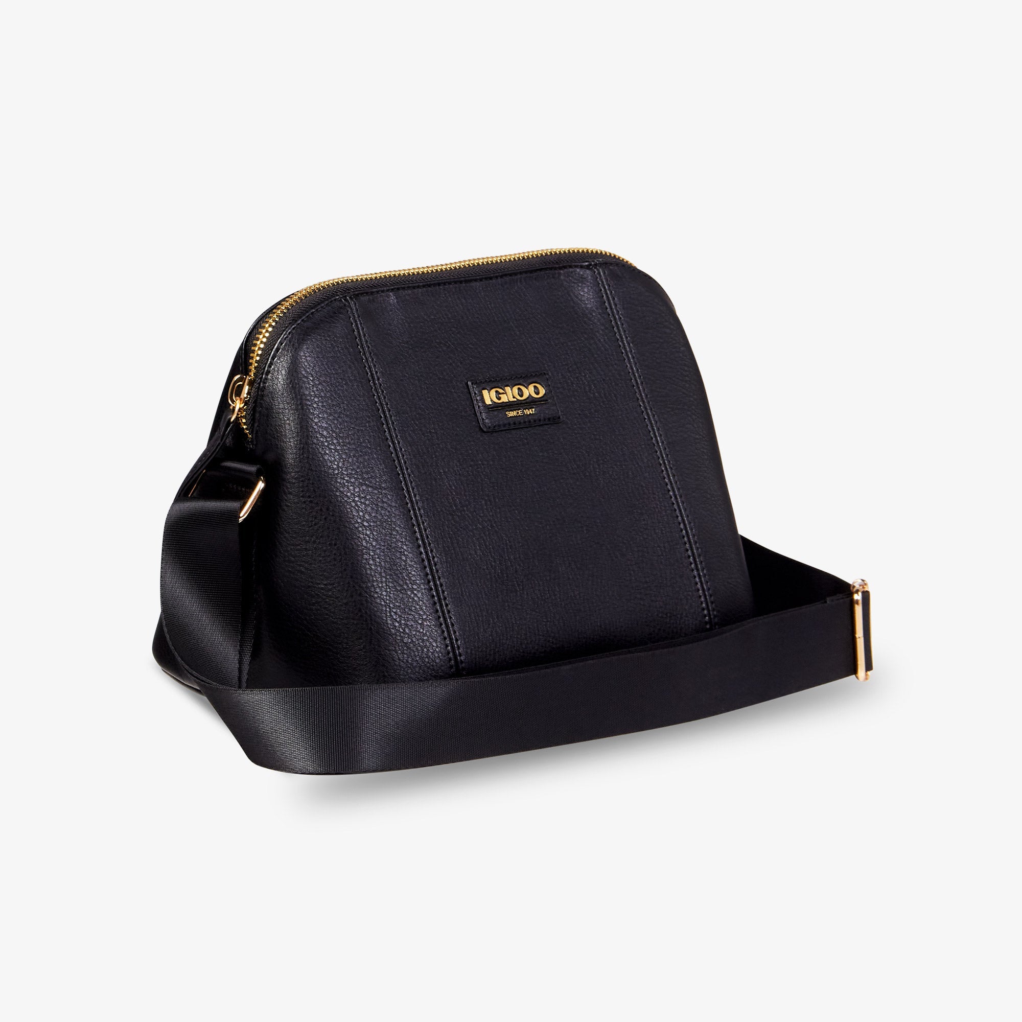 Igloo Luxe® Crossbody Cooler Bag C8 - Black - Product View