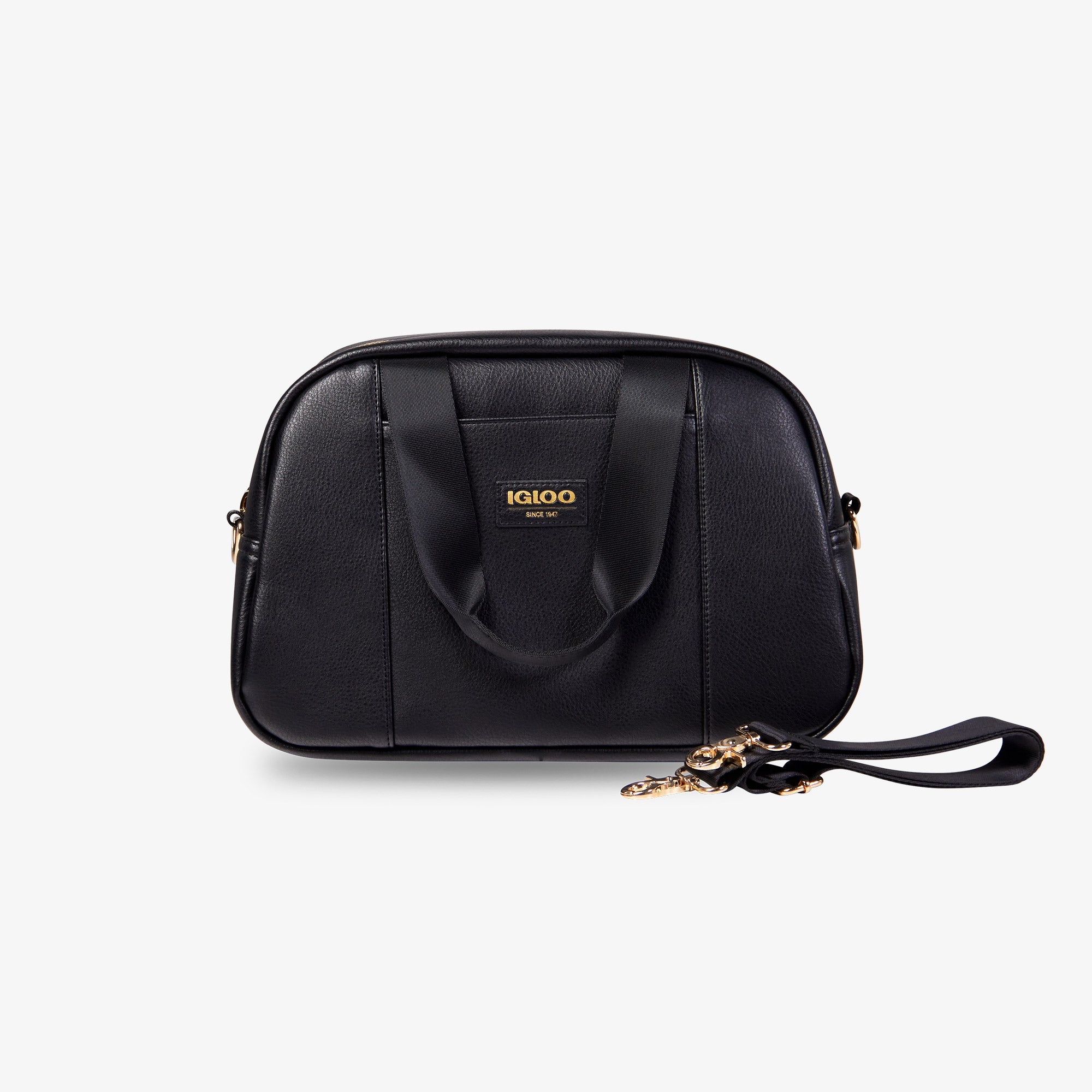 Igloo Luxe® Satchel Cooler Bag G4 - Black - Front View