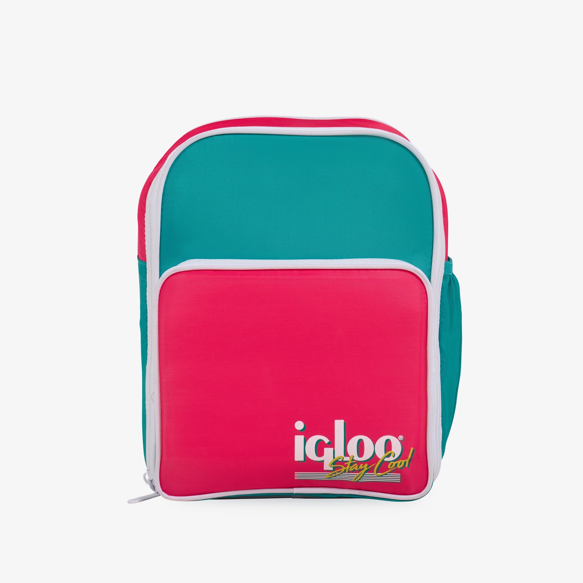 Retro Mini Convertible Backpack D6 - Jade - Front View