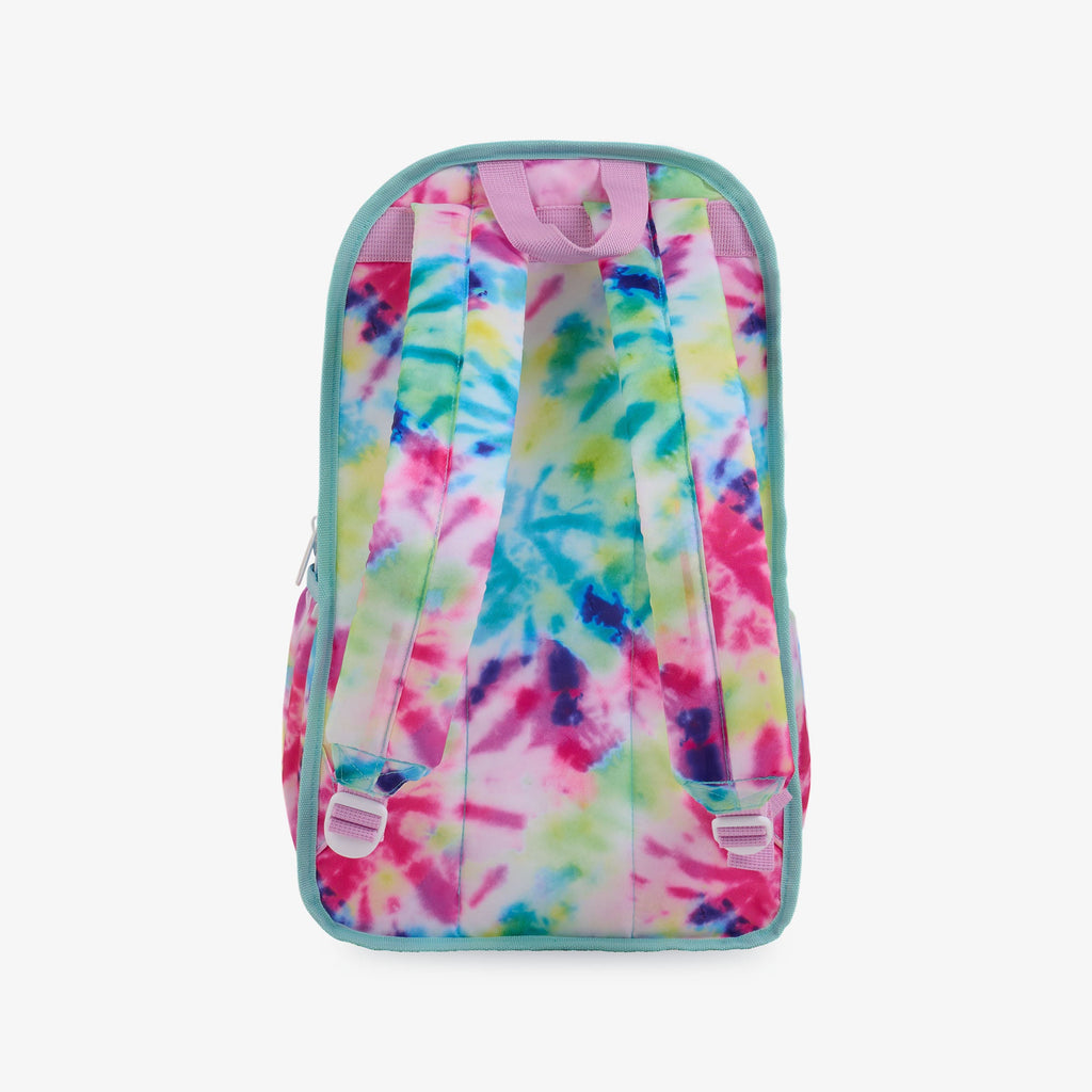 Retro Backpack Cooler K0 - Tie-Dye - Back View