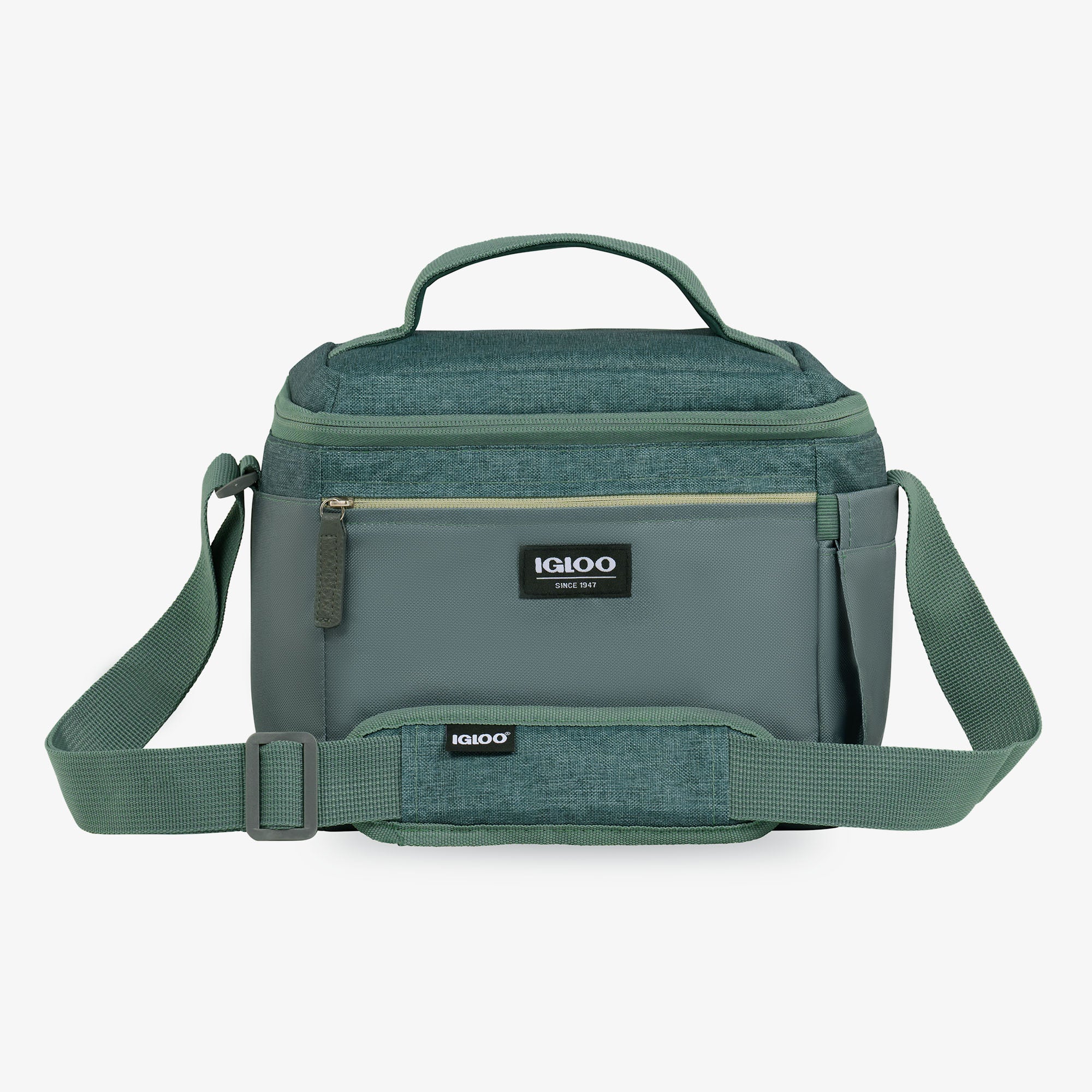 Everyday Lunch Rounded Cube Cooler Bag P5 - Spruce - Front View