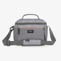 Everyday Lunch Rounded Cube Cooler Bag P5 - Gray - Front View