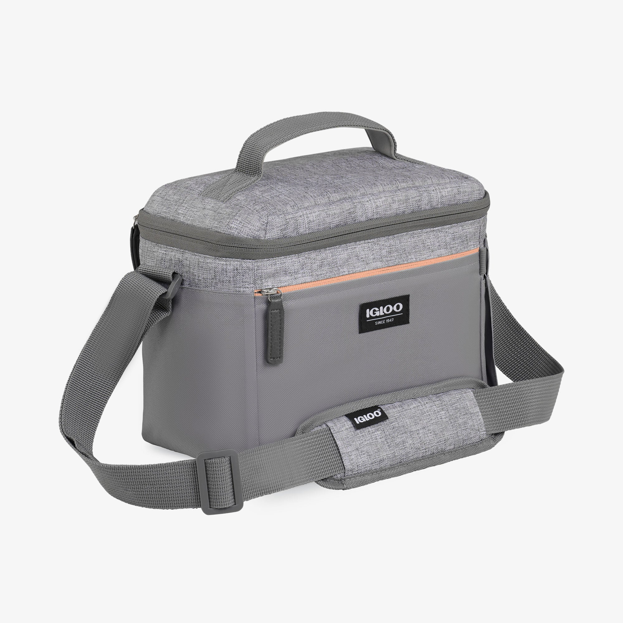 Everyday Lunch Rounded Cube Cooler Bag P5 - Gray - Product View