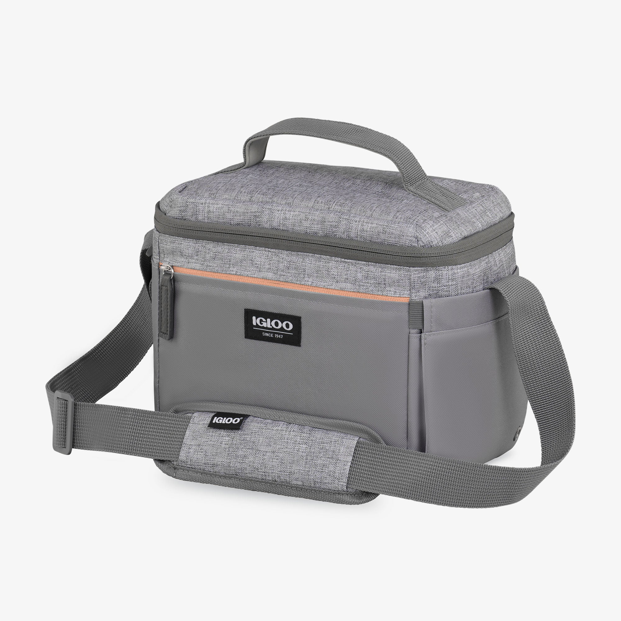 Everyday Lunch Rounded Cube Cooler Bag P5 - Gray - Product View