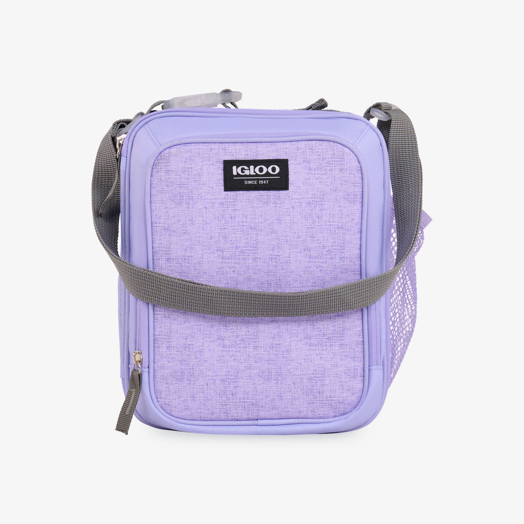 Kids Everyday Lunch Vertical Cooler Bag R5 - Lilac - Front View