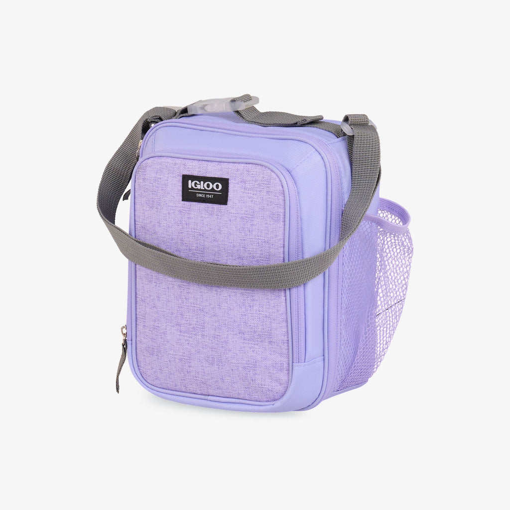 Kids Everyday Lunch Vertical Cooler Bag R5 - Lilac - Product View