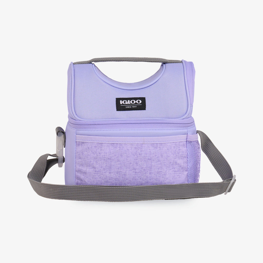 Kids Everyday Lunch Gripper Cooler Bag K9 - Lilac - Front View