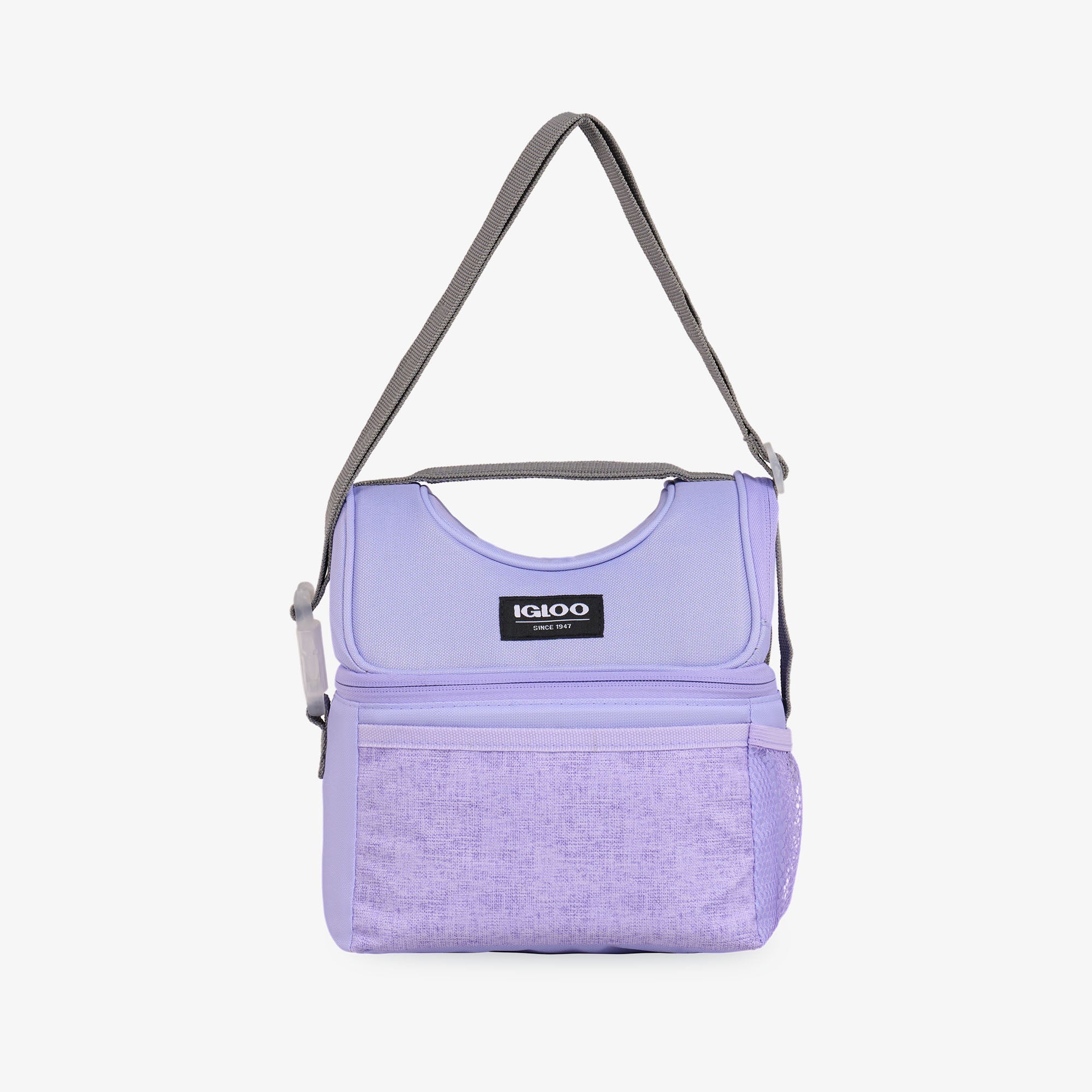 Kids Everyday Lunch Gripper Cooler Bag K9 - Lilac - Strap View