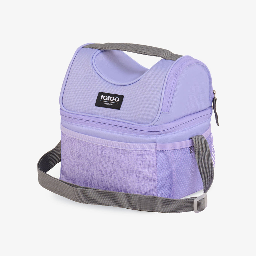 Kids Everyday Lunch Gripper Cooler Bag K9 - Lilac - Product View