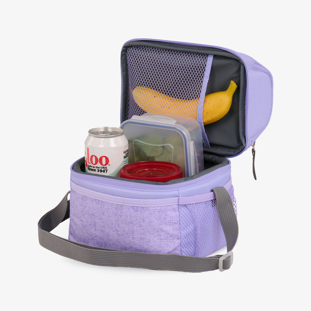 Kids Everyday Lunch Gripper Cooler Bag K9 - Lilac - Product View