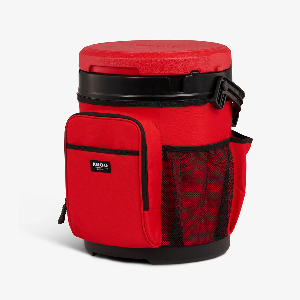 20 Qt Cooler Bucket N3 - Red Heat - Product View