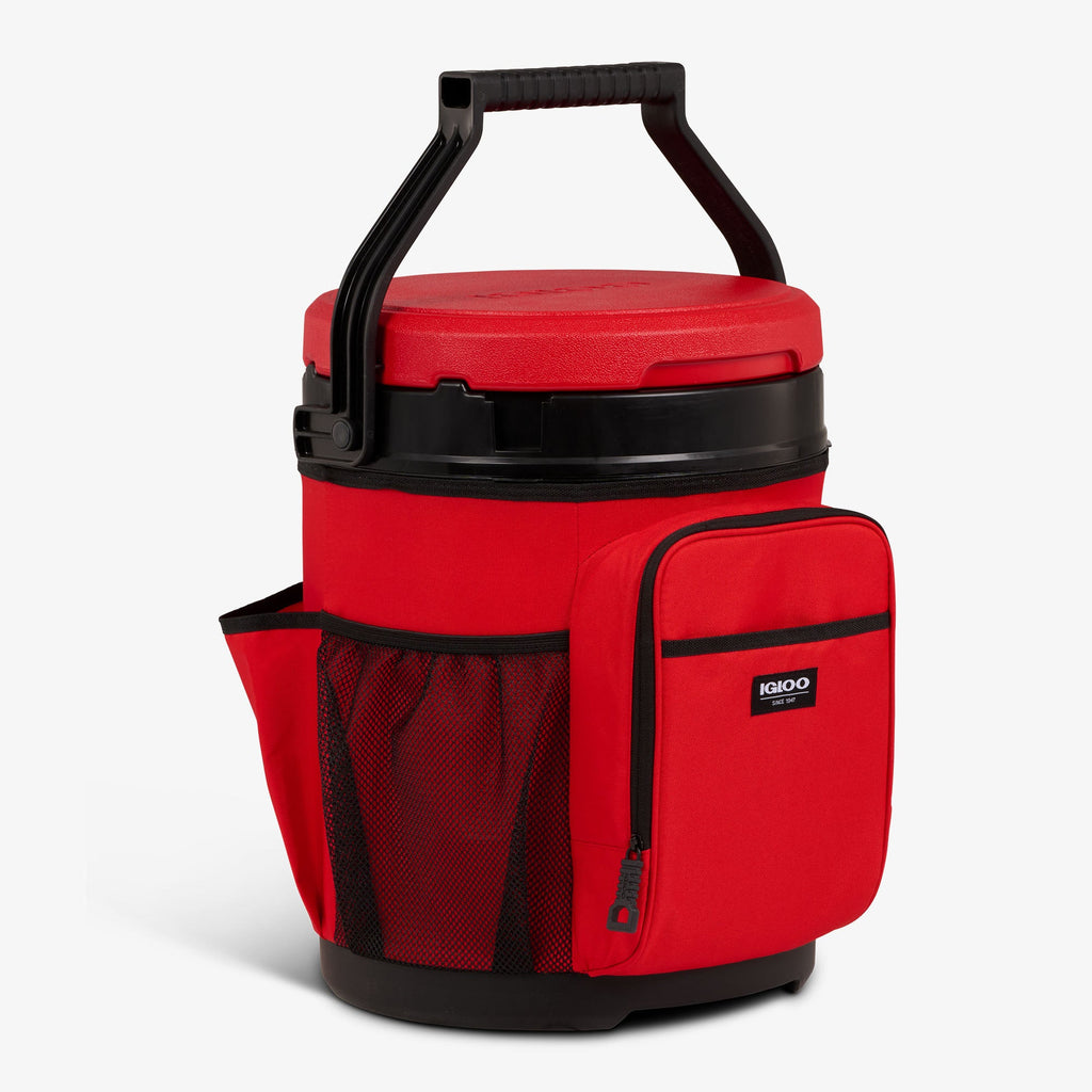 20 Qt Cooler Bucket N3 - Red Heat - Product View