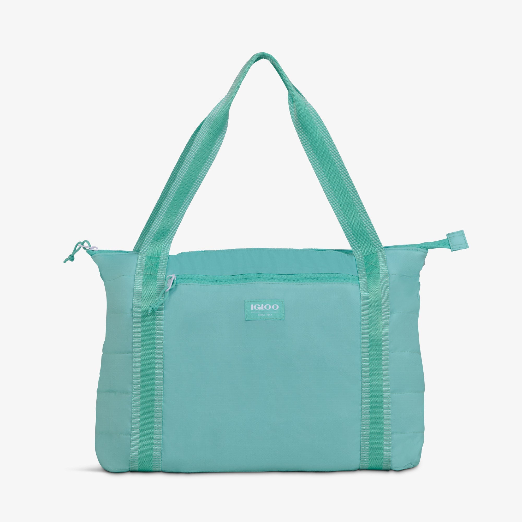 Packable Puffer 20-Can Cooler Bag R2 - Seafoam - Product View