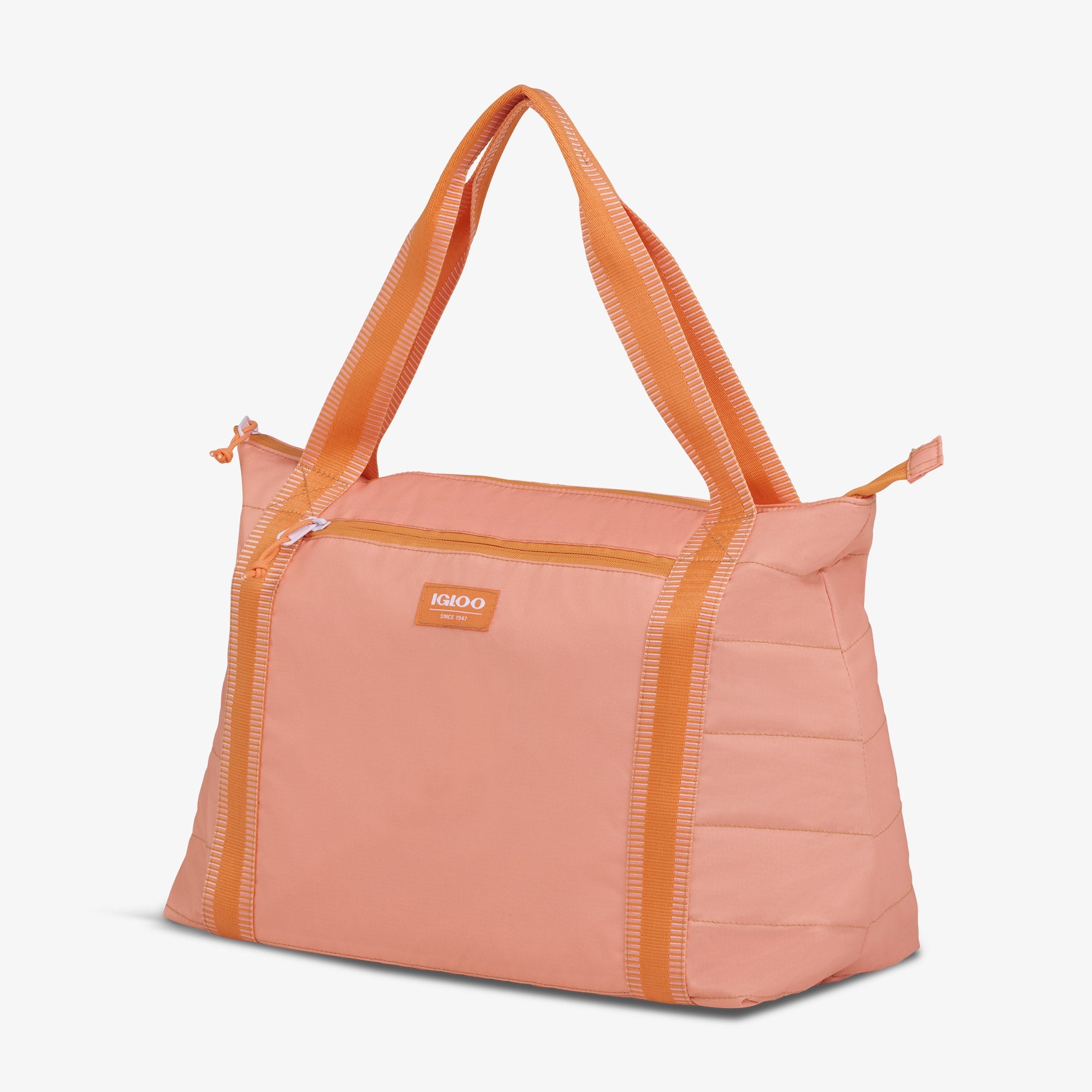 Packable Puffer 20-Can Cooler Bag R2 - Apricot - Product View