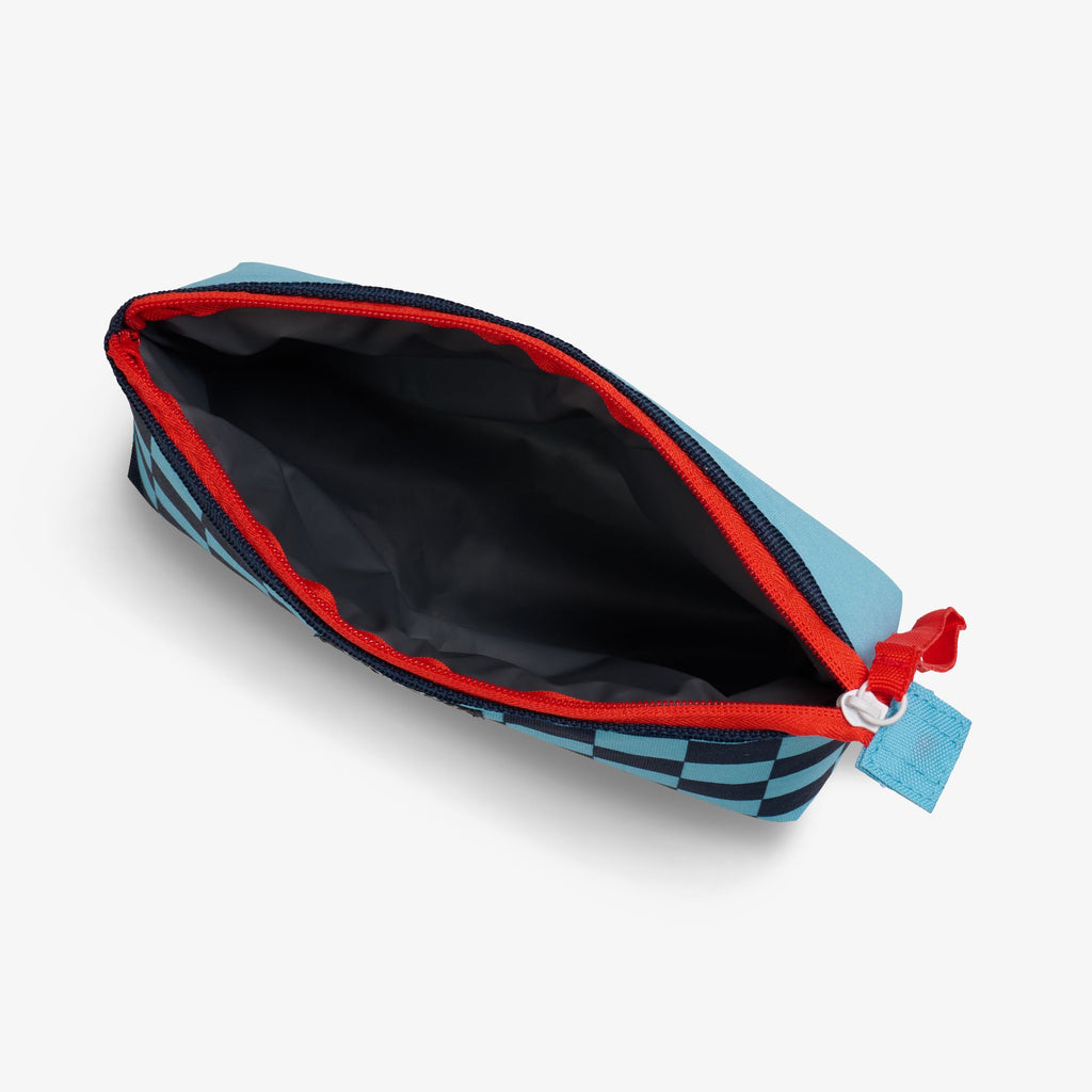 Kids Lunch Snack Bag A5 - Checkers - Open View