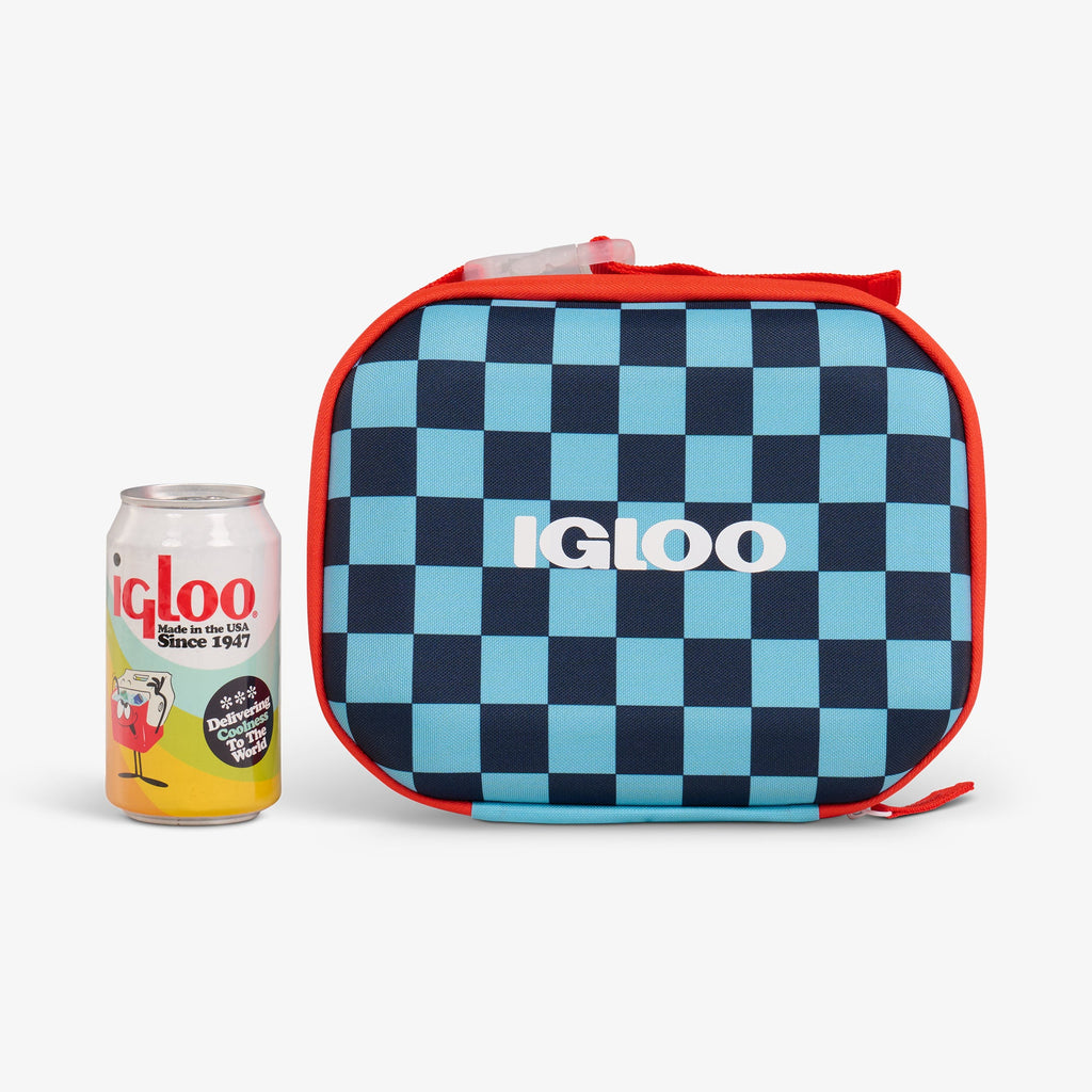 Kids Mini Modern Lunch C1 - Checkers - Size View