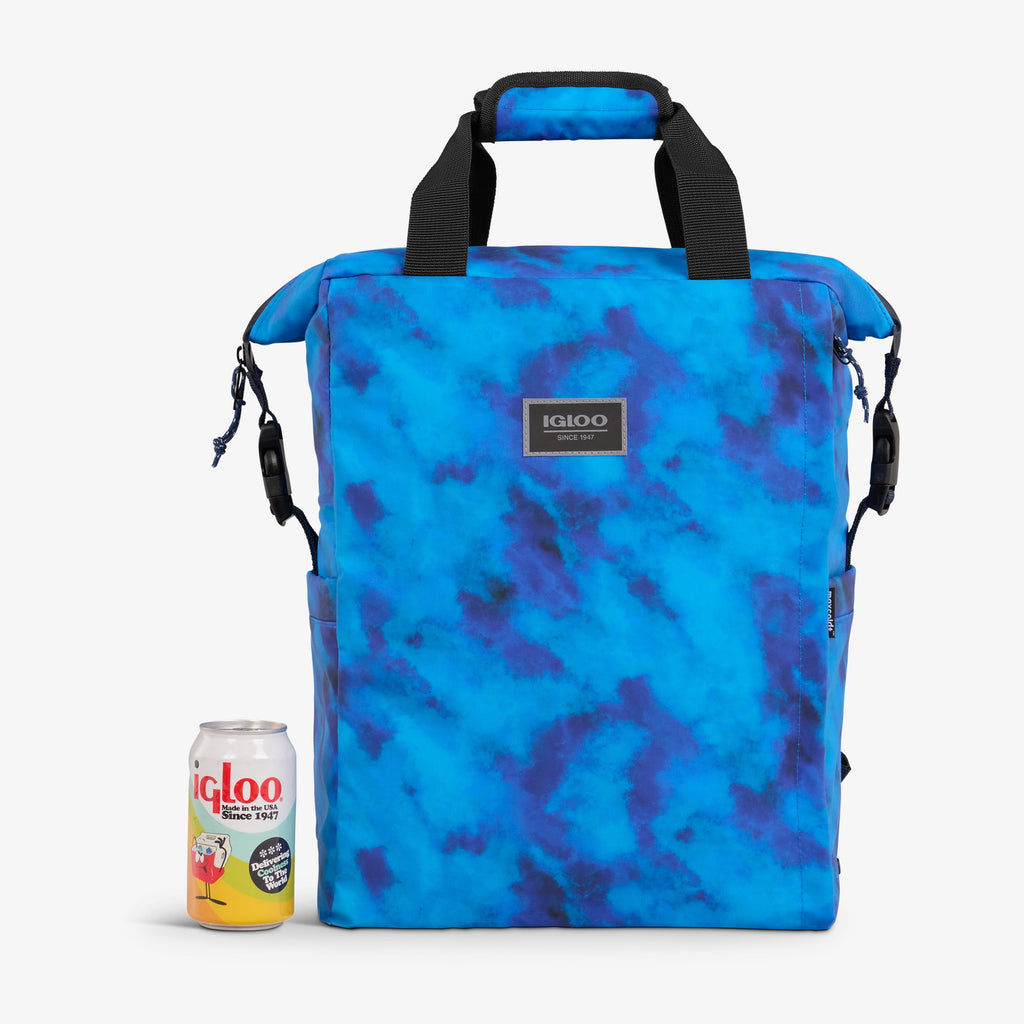 South Coast Snapdown 24-Can Backpack D9 - Blue Wash - Size View