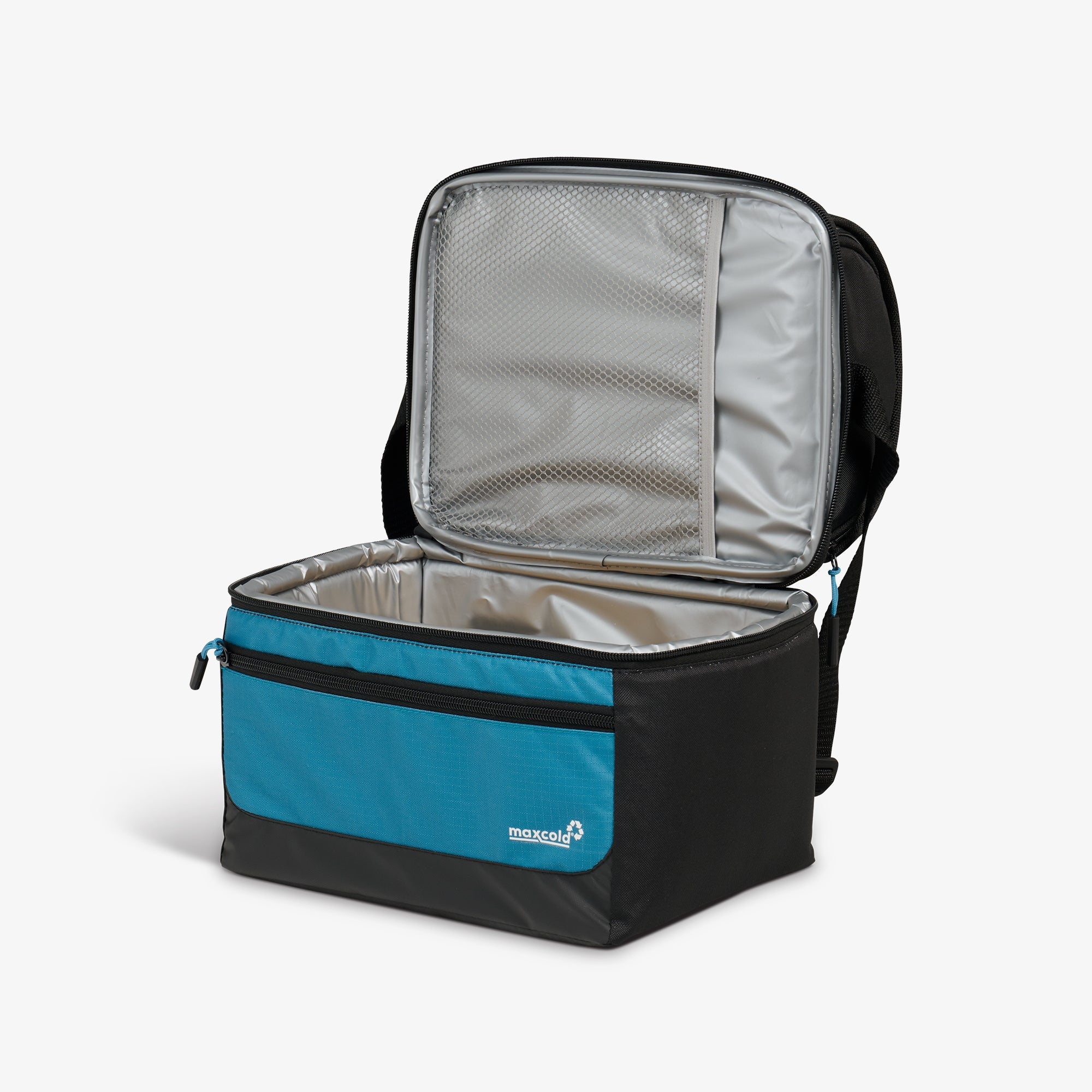 Latitude Gripper 16-Can Cooler Bag O0 - Modern Blue - Open View