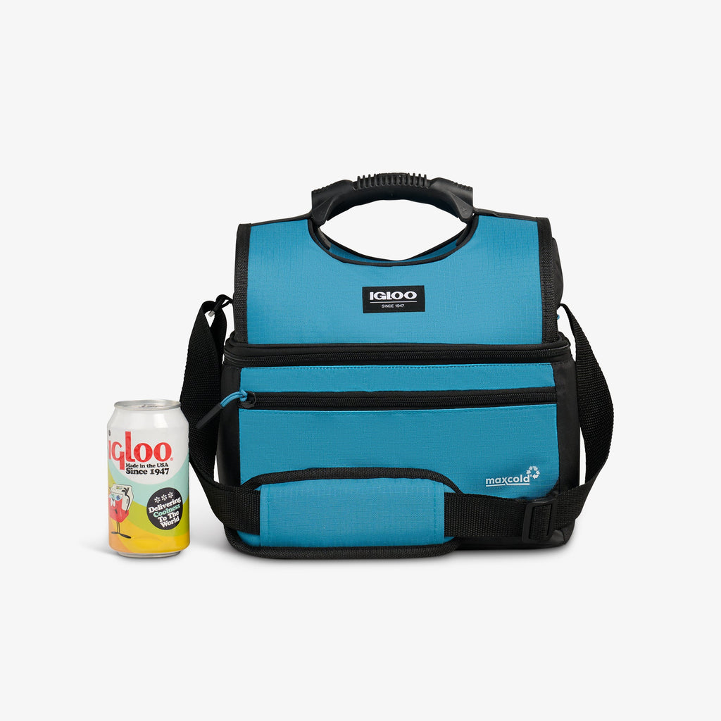 Latitude Gripper 16-Can Cooler Bag O0 - Modern Blue - Size View